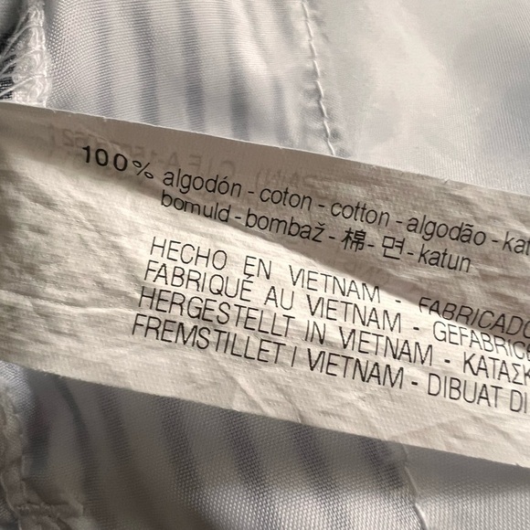 Zara Basic Navy and White Striped Trousers - Picture 4 of 8